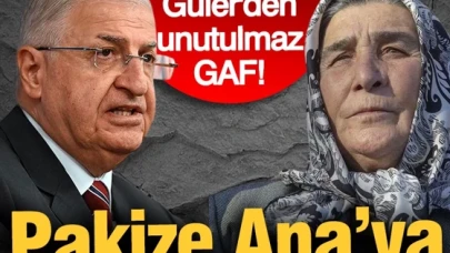 Bakan Güler şehit annesine böyle parmak salladı