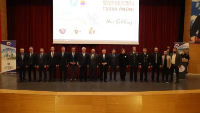 Rektör Prof. Dr. Mustafa Alican, Sinop’un Fethi Paneline Katıldı