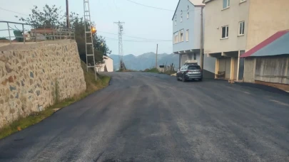 Geyikli Mahallesi'nde asfaltlama çalışmalarıyla ulaşım konforu artıyor