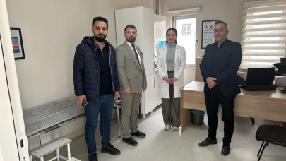 Bayburt'ta Sağlık Hizmetleri Kalitesi İçin Aile Sağlığı Merkezi Ziyareti Yapıldı
