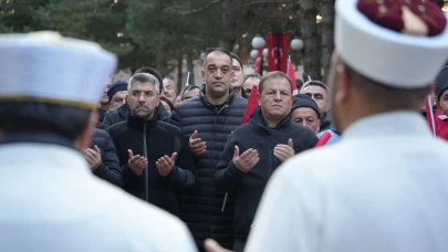 Erzurum, 93 Harbi şehitlerini anmak için tek yürek oldu, yürüyüş düzenlendi