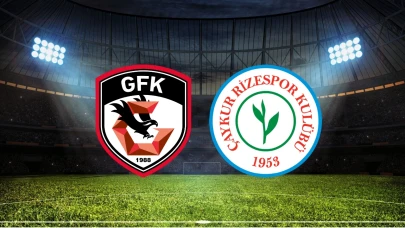 Gaziantep FK – Çaykur Rizespor maçı Saat kaçta? Hangi kanalda?