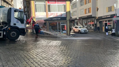 Şalpazarı Belediyesi, temiz bir çevre için temizlik çalışmalarını sürdürüyor