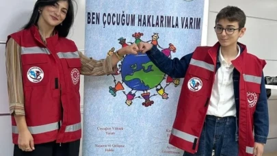 Trabzon'da Dünya Çocuk Hakları Günü'nde öğrencilere farkındalık eğitimi verildi