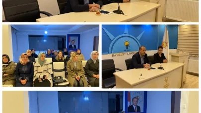 Bayburt Kadın Kolları'ndan hizmet odaklı projeler için güçlü toplantı