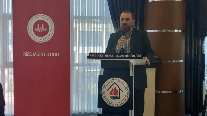 Rize'de Kur’an öğreticileri için anlamlı Öğretmenler Günü programı düzenlendi