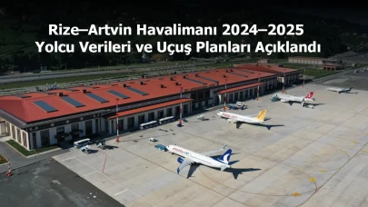 Rize–Artvin Havalimanı 2024–2025 Yolcu Verileri ve Uçuş Planları Açıklandı