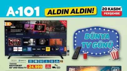 A101'den 20 Kasım 2025 Tarihli Yeni Aktüel Ürünler Kataloğu Yayınlandı!
