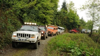 Rize'de Jeep Safari