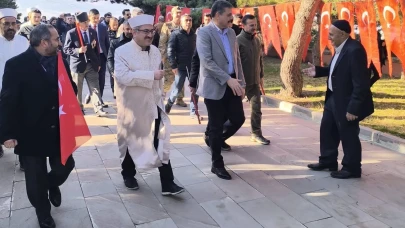 Erzurum'da Aziziye Destanı Yürüyüşü ile Ecdada Vefa Gösterildi