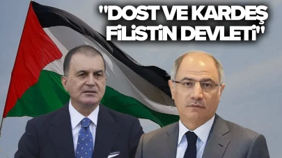 Filistin Devleti'nin kuruluşunun 37. yıl dönümünde Türkiye'den mesajlar!