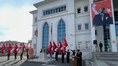 Atatürk, 87. yılında Çat'ta saygıyla anıldı: Törene yoğun katılım gösterildi