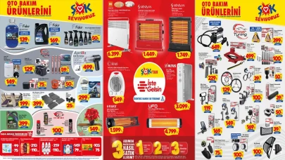 8 KASIM ŞOK KATALOĞU 2025 || ŞOK'ta Bu Cumartesi Oto Bakım Ürünleri Satışta