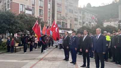 Pazarda 10 Kasım Atatürk’ü Anma Töreni Düzenlendi
