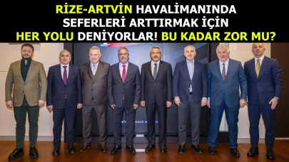 Rize heyetinden THY Yönetimine önemli ziyaret