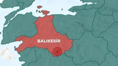 Balıkesir'de 4 büyüklüğünde deprem