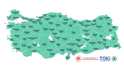 Hangi İlde Kaç Adet TOKİ Sosyal Konut Yapılacak?