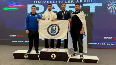 Bayburt Üniversitesi Dart Takımı, Üniversiteler Arası Şampiyona'da 3. oldu