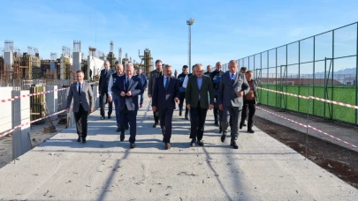 Rize Spor Kompleksi İnşaatında Son Durum: Valimiz İhsan Selim Baydaş İncelemelerde Bulundu