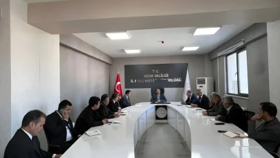 Iğdır Milli Eğitim Müdürlüğü Haftalık Değerlendirme Toplantısını Gerçekleştirdi