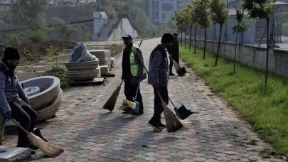 Borçka’da Kent Estetiği ve Temizlik Çalışmaları Devam Ediyor