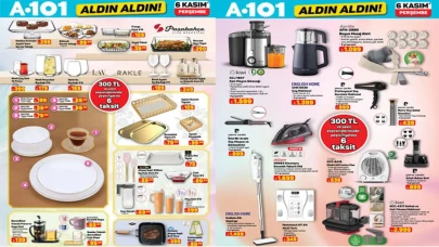 A101'den 6 Kasım 2025'e Özel İndirim Fırtınası: Halı Yıkama Makinesi ve Şık Çantalar Sizleri Bekliyor!