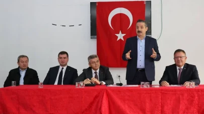 Artvin Valisi Ergün ile Milletvekili Çelik, Artvin Livane Küçük Sanayi Sitesini İnceledi