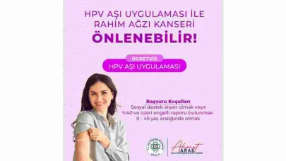 Büyükşehir, Ücretsiz HPV Aşısı İçin Başvuruları Açık Tutuyor!