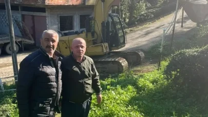 Derepazarı Çukurlu Köyü’nde Yol Çalışmaları Tamamlandı