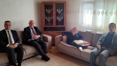 "Evde Eğitim Gören Öğrenciye Moral Destek Ziyareti"