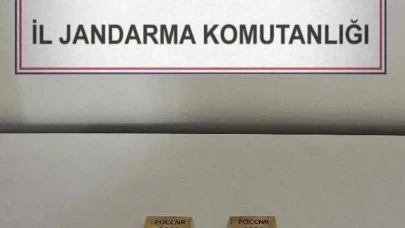 Kars’ta Jandarmadan kaçak altın operasyonu: 2 külçe altın ele geçirildi