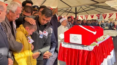 Şehit Hava Uzman Çavuş Emre Sayın, Balıkesir’de son yolculuğuna uğurlandı