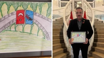 TİMBİR Genel Başkanı Dr. Süleyman Basa’ya LÖSEV’den anlamlı hediye