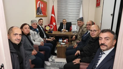 Emniyet Müdürü Karaburun, Şehit Aileleri Vakfı'nı Ziyaret Etti