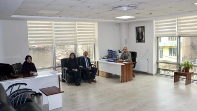 Kaymakam Sözen’den İlçe Kurumlarına Yıl Sonu Ziyareti