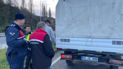 Trabzon'da hayvan sevkleri için denetimler aralıksız sürüyor, kaçak taşımaya izin yok!