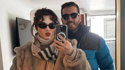 Defne Samyeli’nin kızı Derin Talu, sevgilisiyle İsviçre tatilinde büyüledi! ❄️❤️