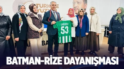 Rize AK Parti Kadın Kolları, Batman’daydı