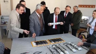 Oltu Aile Destek Merkezi'ni Ziyaret: Kadınların Mesleki Gelişimine Destek Vurgusu