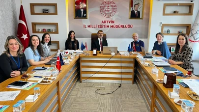 Artvin’de Erasmus+ VLAIT Proje Ortaklarına 'Hoş Geldiniz' Ziyareti