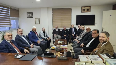 Ardeşen Müftüsü ve Üniversite Dekanı'ndan iş birliği görüşmesi