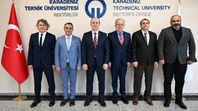 Prof. Dr. Cihat Yaycı, KTÜ Rektörü ile ortak başarıları değerlendirdi