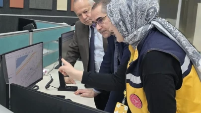 Rize Sağlık Müdürü Demiral'dan 112 Komuta Kontrol Merkezine ziyaret