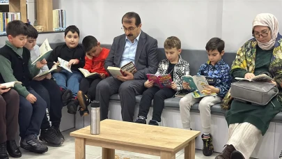 Artvin'de 'Ailece Okuyoruz' projesiyle kitap okuma kültürü ailelere kazandırılıyor