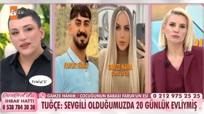 Esra Erol’daki Faruk Nama – Gamze Nama Olayı Nedir? Tuğçe’nin İddiaları Gündemi Sarstı