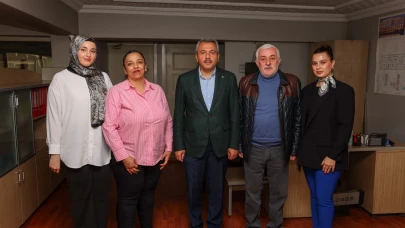 Rize Valisi Baydaş, Yelkenciler Endüstriyel Mutfak Tesisini Ziyaret Etti