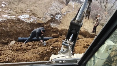 İspir Belediyesi'nden altyapı yatırımlarına hız kesmeden devam ediyor