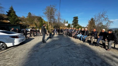 Trabzon'da Çiftçilere Yönelik Bilgilendirme Toplantıları Gerçekleştirildi