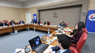 TOBB İnşaat ve Taahhüt Hizmetleri Kurulu Toplantısına Hopa TSO’dan Katılım