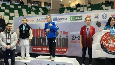 Artvinli Karatecilerden Giresun’da Madalya Yağmuru